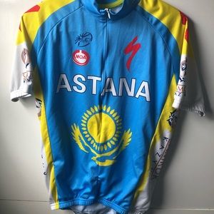 Team Astana cycling jersey (UCI world tour team)